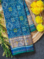 Manekchowk Design Handwoven Patola Silk Saree