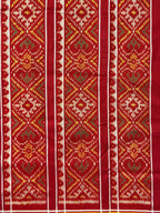 Shaded Navratna Traditional Design Handwoven Patola Silk Saree
