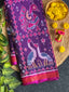 Big Motif Design Handwoven Patola Silk Saree
