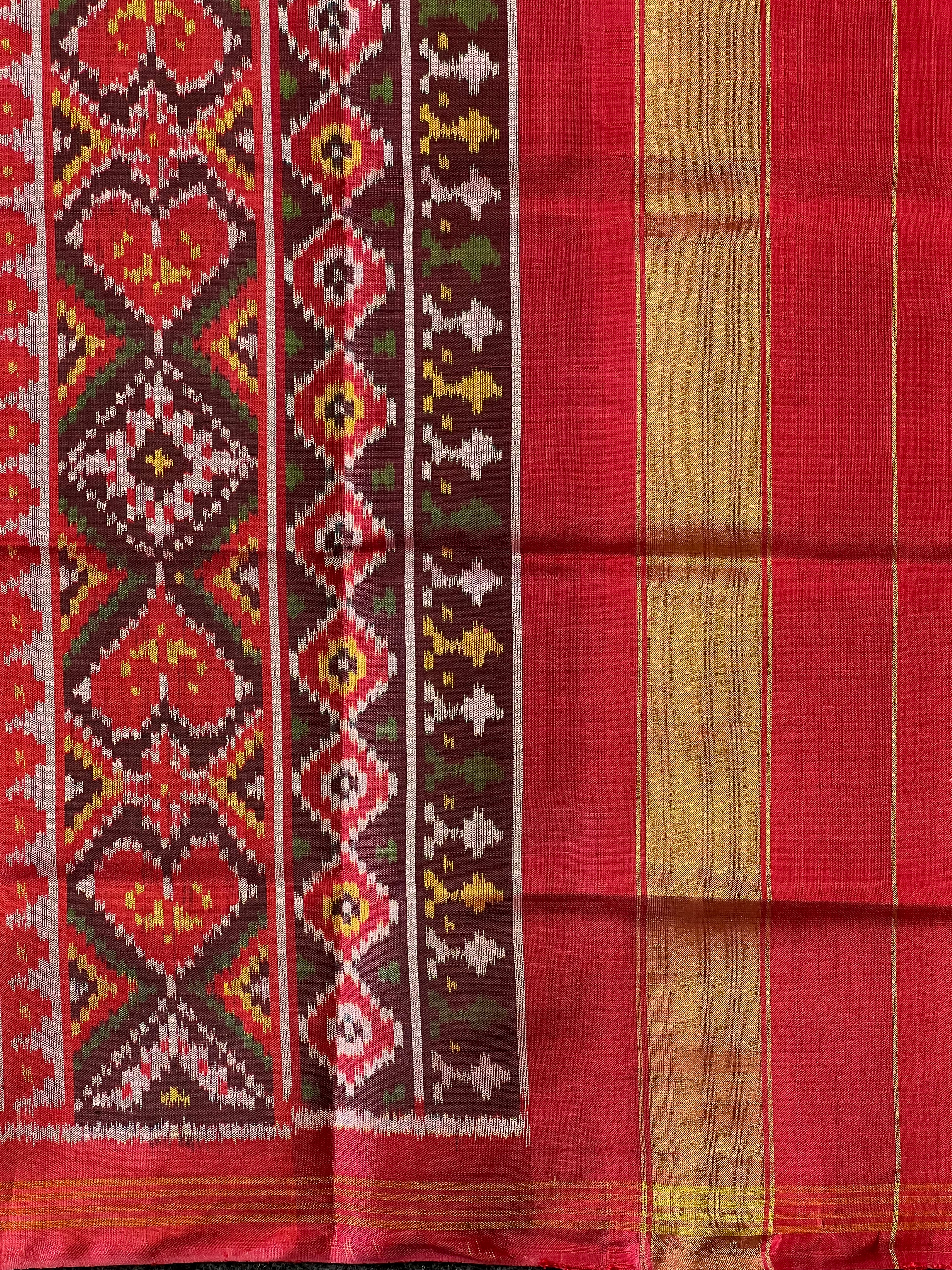 Adtala Traditional Design Handwoven Patola Dupatta