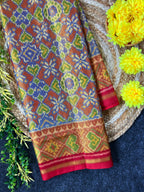 Tissue Double Zari Patola Saree