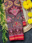 Flower With Motif Design Handwoven Patola Silk Saree