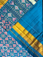 Manekchowk Traditional Design Handwoven Patola Silk Saree