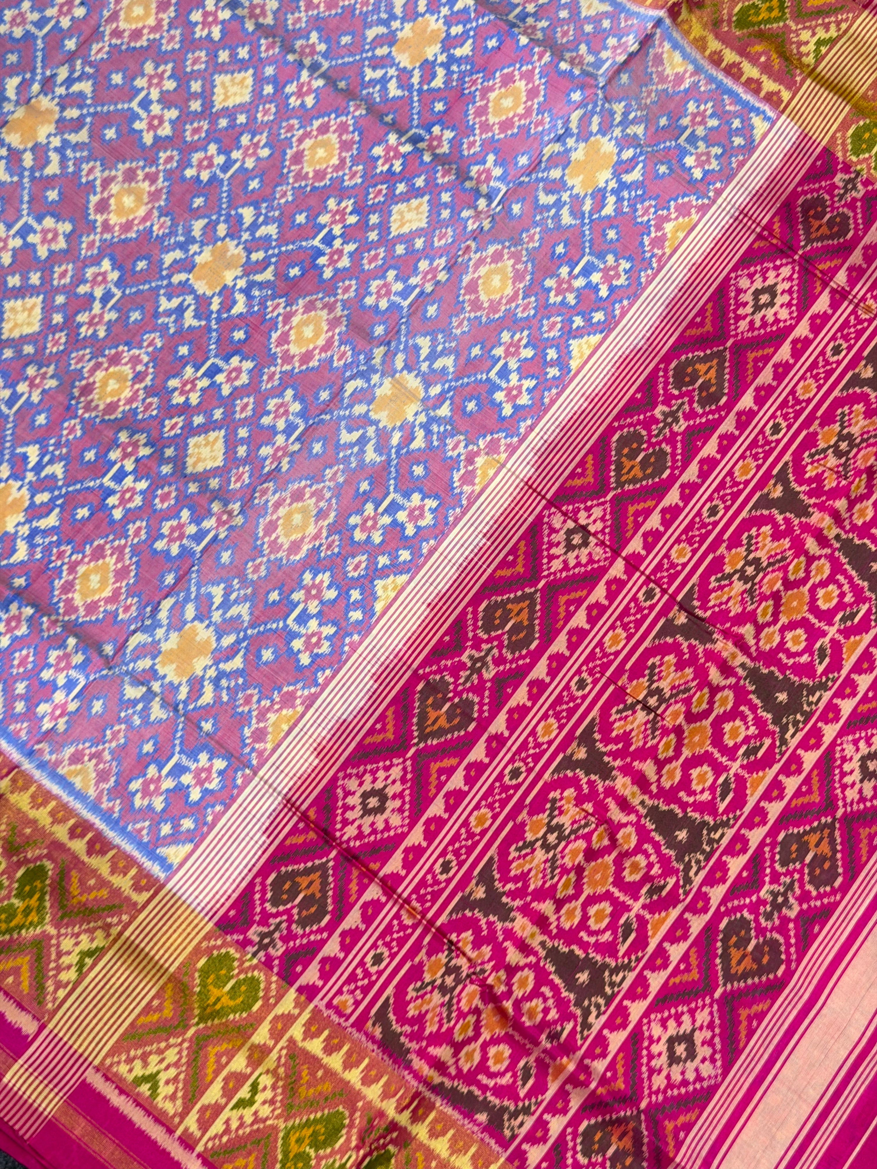 Exclusive Handwoven Patola Silk Saree
