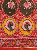Exclusive Motifs Handwoven Patola Silk Saree