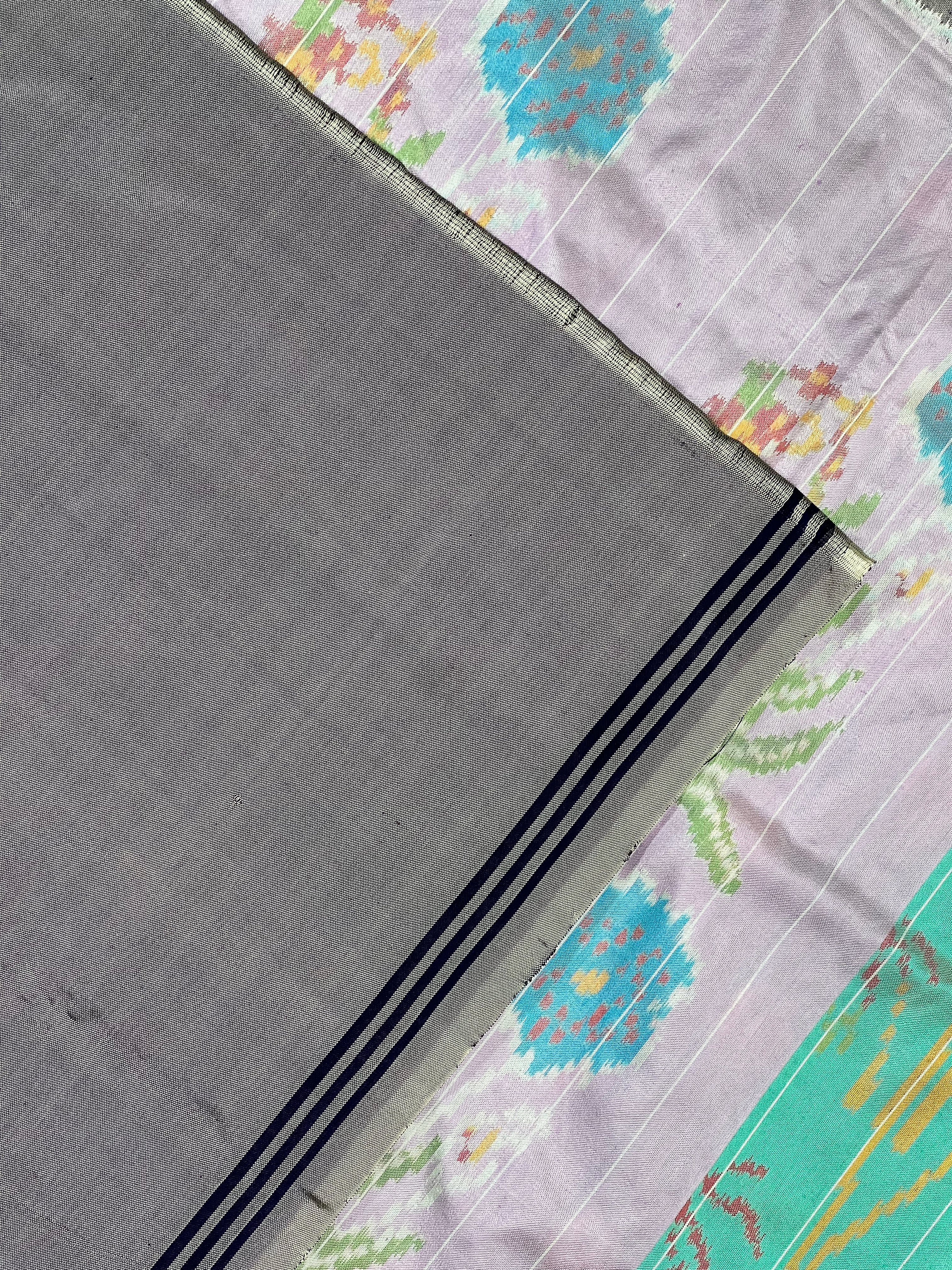 Pleats Style Designer Handwoven Patola Silk Saree