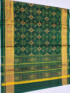 Navratna Traditional Design Handwoven Patola Silk Saree