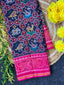 Small Motif Design Handwoven Patola Silk Saree