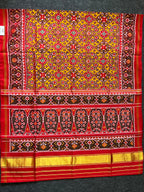 Navratna Traditional Handwoven Patola Silk Saree