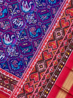 Typical Narikunj Design Handwoven Patola Dupatta