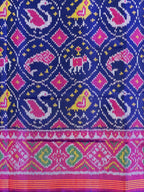 Motif Design Handwoven Patola Silk Saree