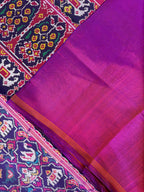 Motif Design Handwoven Patola Silk Saree