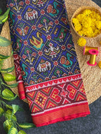 Narikunj Traditional Design Handwoven Patola Silk Saree