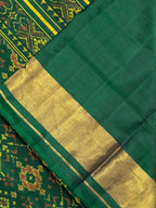 Navratna Traditional Design Handwoven Patola Silk Saree