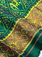 Narikunj Traditional Design Handwoven Patola Silk Saree