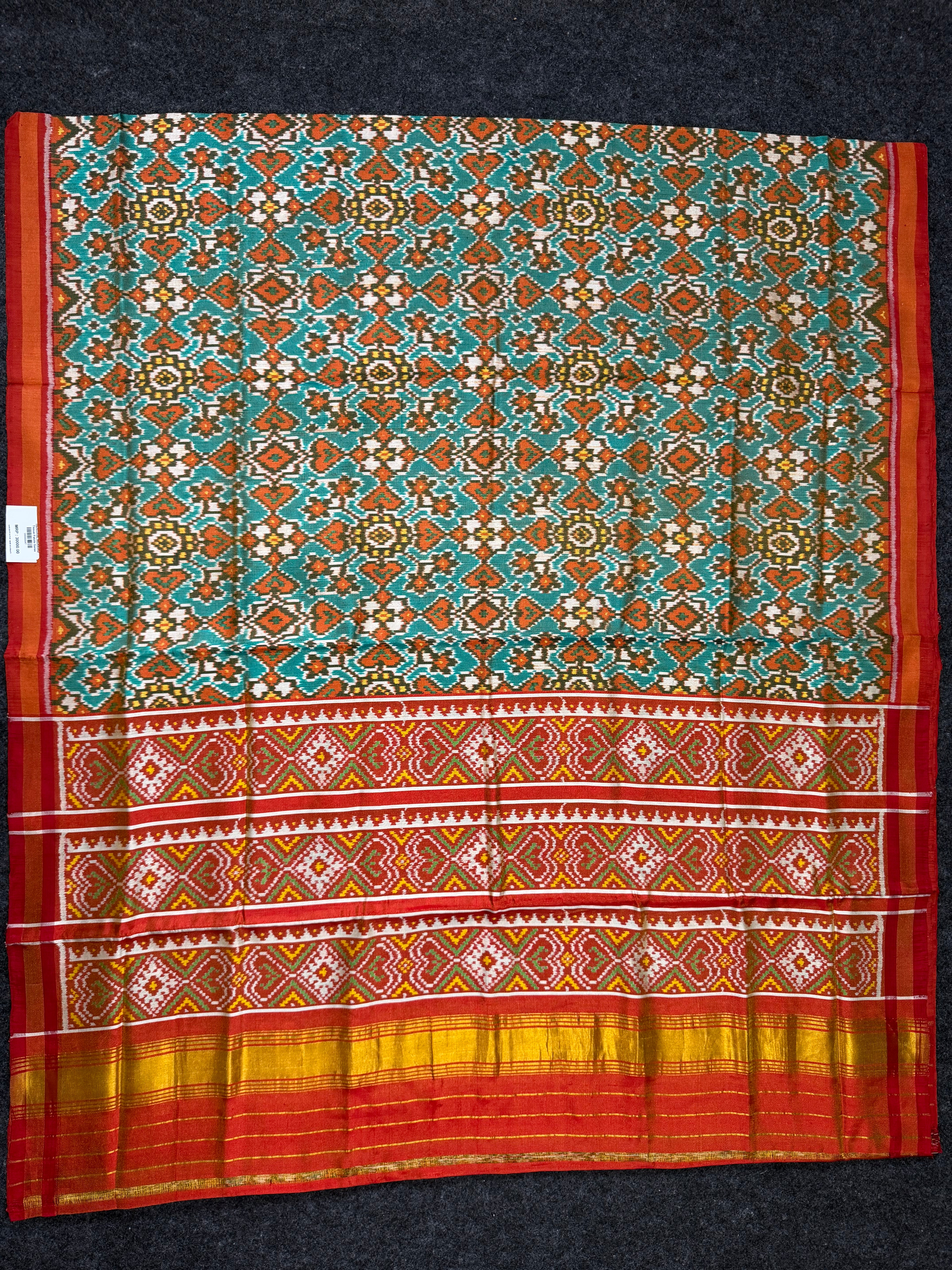 Tissue Double Zari Patola Saree