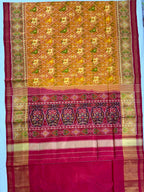 Narikunj Traditional Design Handwoven Patola Silk Saree