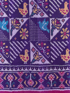 Fancy Design Handwoven Patola Silk Saree