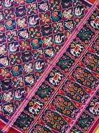 Motif Design Handwoven Patola Silk Saree