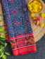 Navratna Traditional Design Handwoven Patola Silk Saree