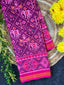 Narikunj Traditional Design Handwoven Patola Silk Saree