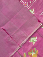 Flower Design Handwoven Patola Silk Saree