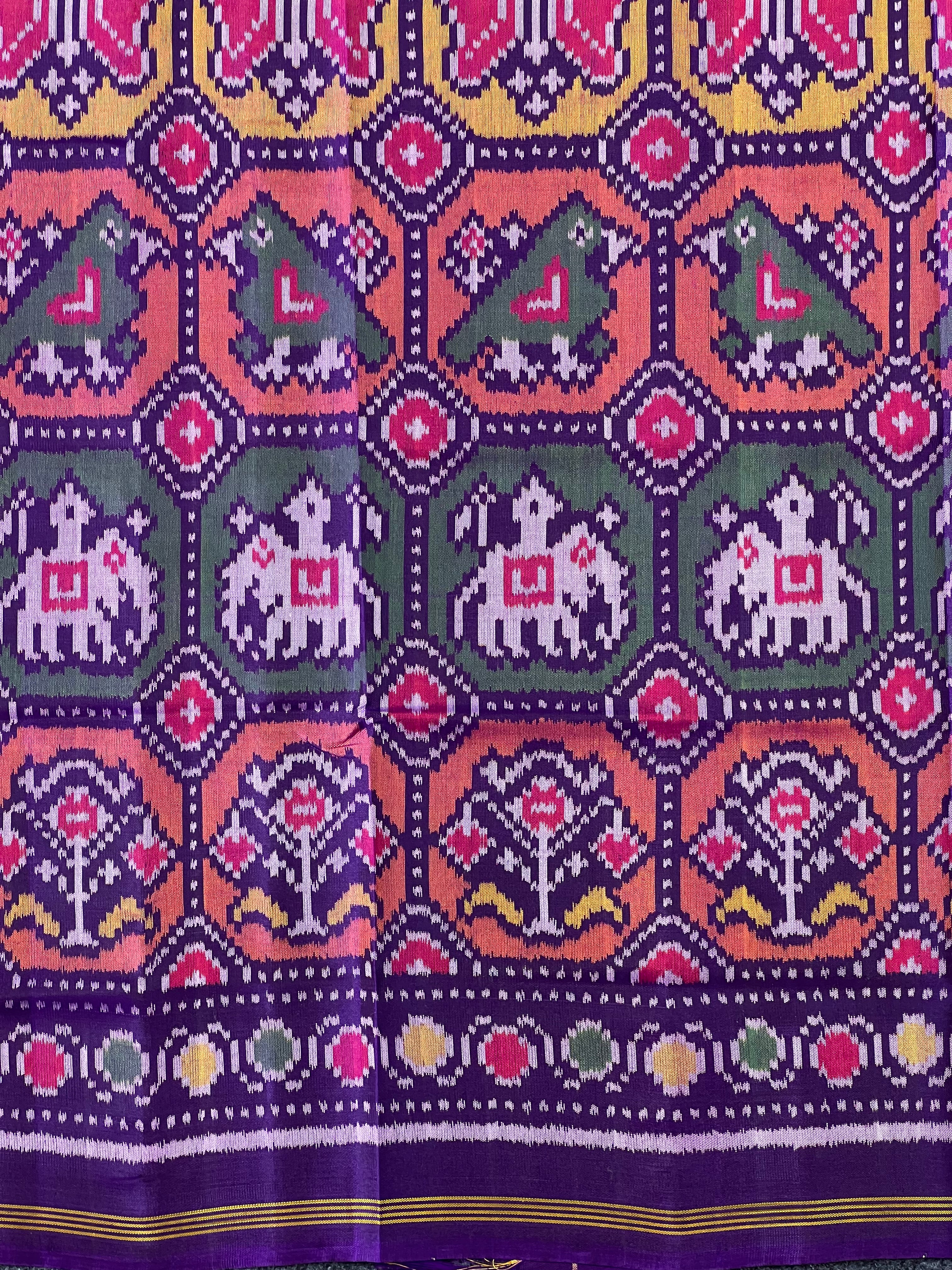 Motif design Handwoven Patola Dupatta