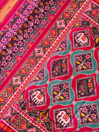 Exclusive Motif Design Handwoven Patola Silk Saree