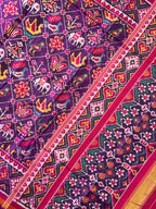 Narikunj Traditional Design Handwoven Patola Silk Saree
