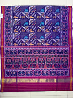 Fancy Design Handwoven Patola Silk Saree