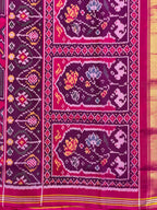 Multicolor Exclusive Design Handwoven Patola Silk Saree