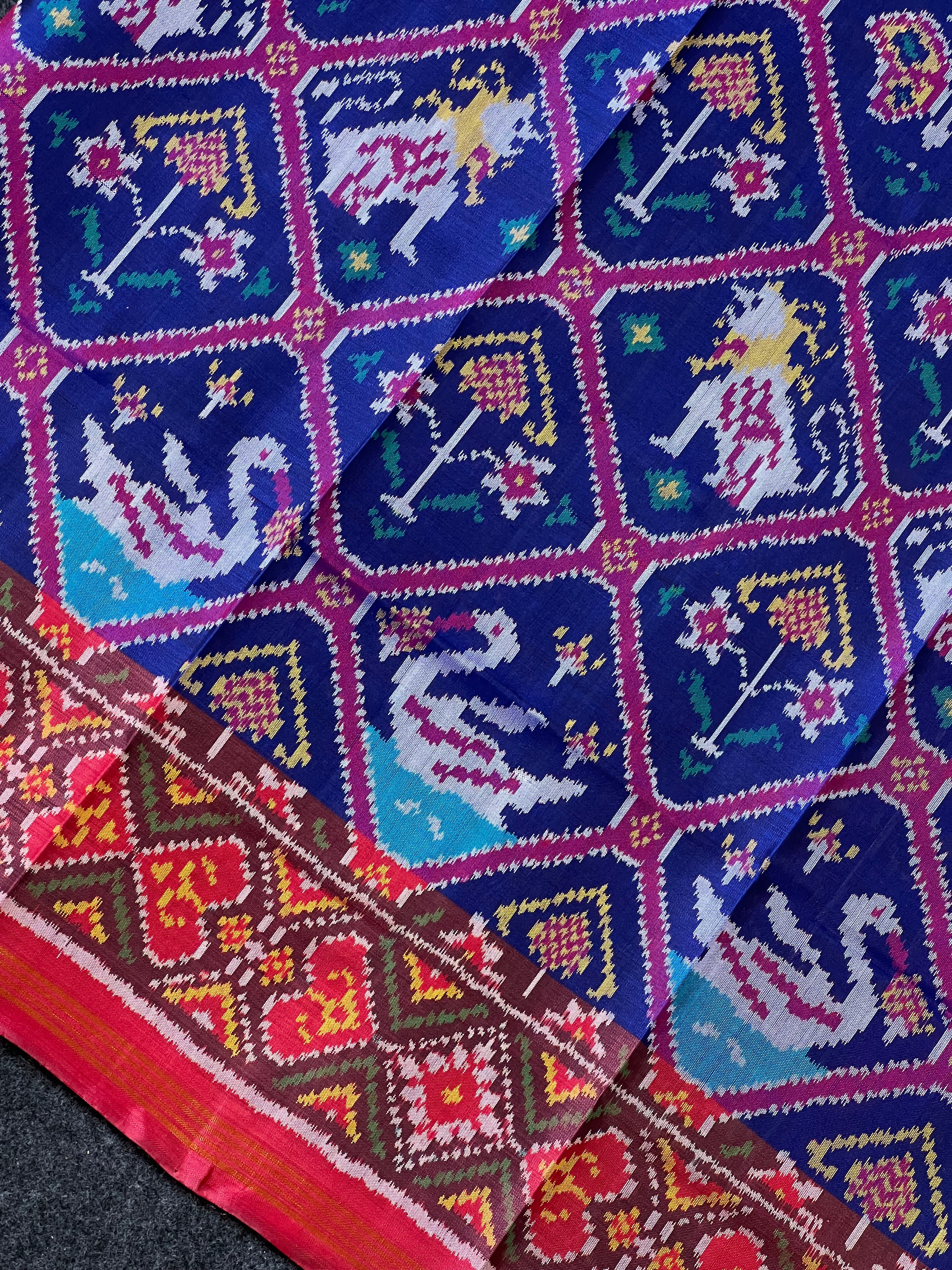 Adtala Traditional Design Handwoven Patola Dupatta