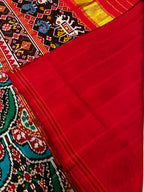 Handwoven Patola Silk Saree Twill Weaving