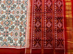 Handwoven Patola Silk Saree ManekChowk Mix