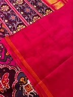 Handwoven Patola Silk Saree Multi Motif