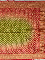 Georgette Bandhej Saree
