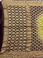 Georgette Bandhej Saree