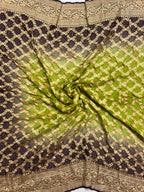 Georgette Bandhej Saree