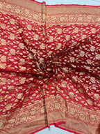 Georgette Bandhej Saree