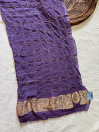 Georgette Bandhej Saree