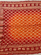 Georgette Bandhej Saree