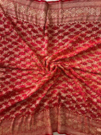 Georgette Bandhej Saree