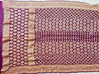 Georgette Bandhej Saree