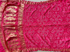 Gaji Silk Bandhej Saree