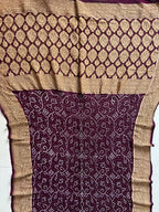 Georgette Heavy Rai Bandhej Saree