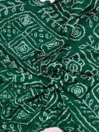 Gaji Silk Bandhej Saree