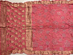 Gaji Silk Bandhej Saree