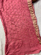 Gaji Silk Bandhej Saree