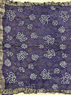 Gaji Silk Bandhej Saree