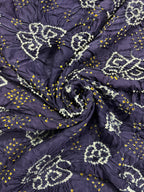 Gaji Silk Bandhej Saree
